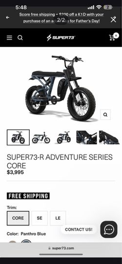 Super73r  e bike