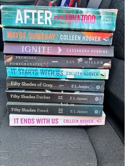 Books for sale $5 each