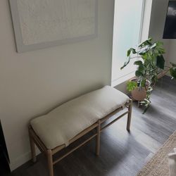 Indoor Bench (japandi, Bohemian)
