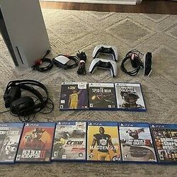 Playstation  5 Bundle With Games 