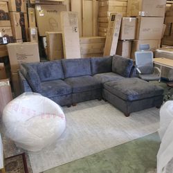 Sofa With Ottoman New In Box 900.00 