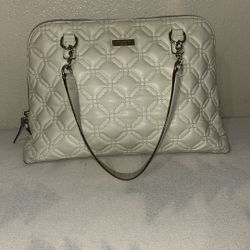 Kate Spade Astor Court Rachelle Quilted Leather White
