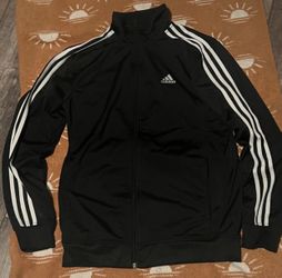 Adidas Track Jacket Black 3-Stripes