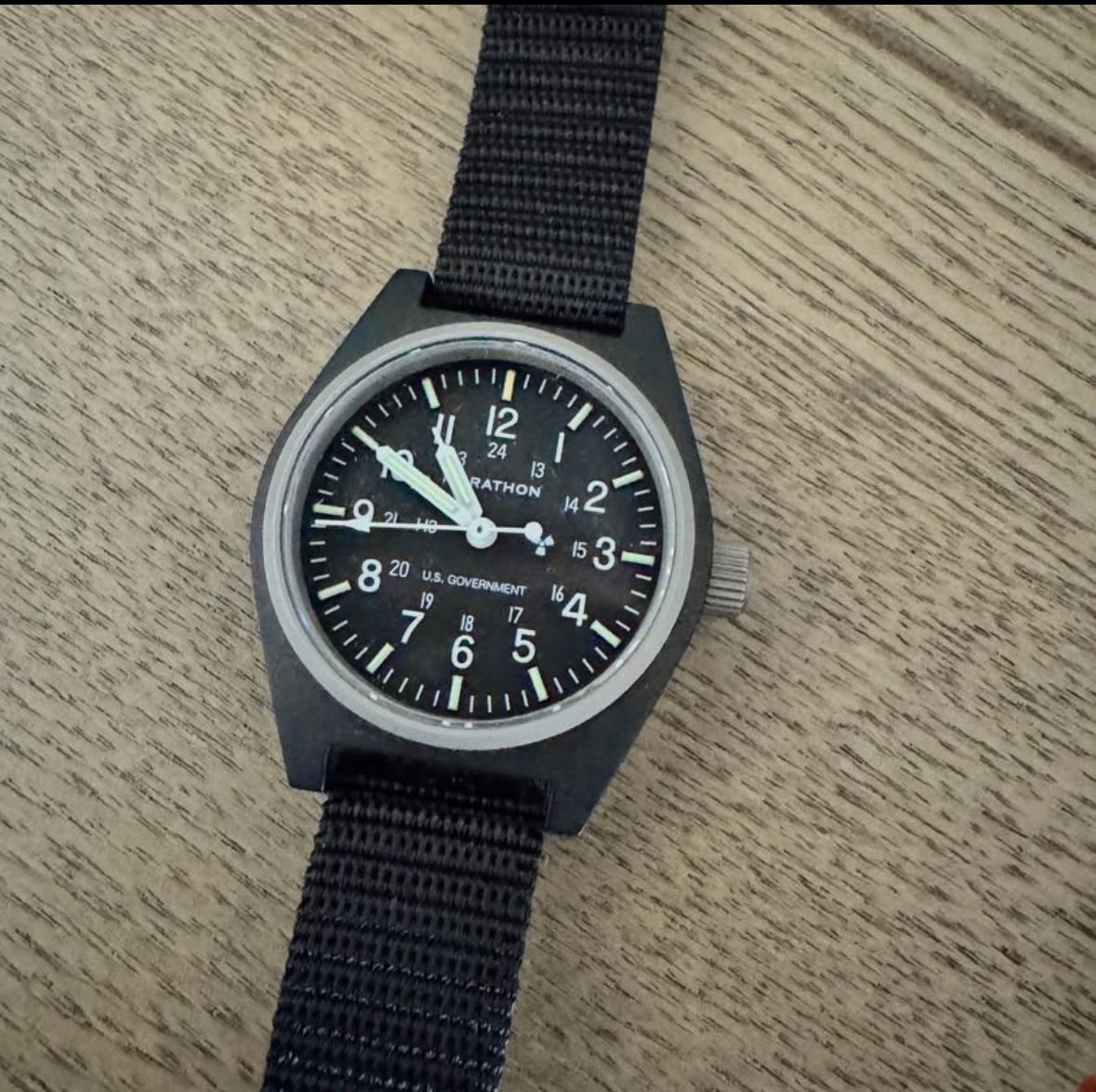 Marathon Watch - General Purpose Mechanical 34mm - Black US Gov