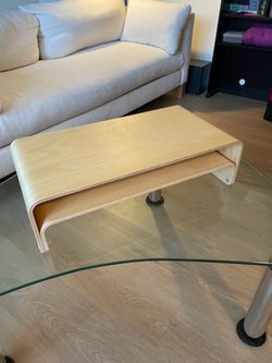 VATTENKAR Laptop/monitor stand, birch, 52x26 cm