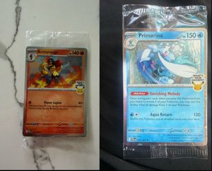 Pokemon Primarina & Armarougue promos