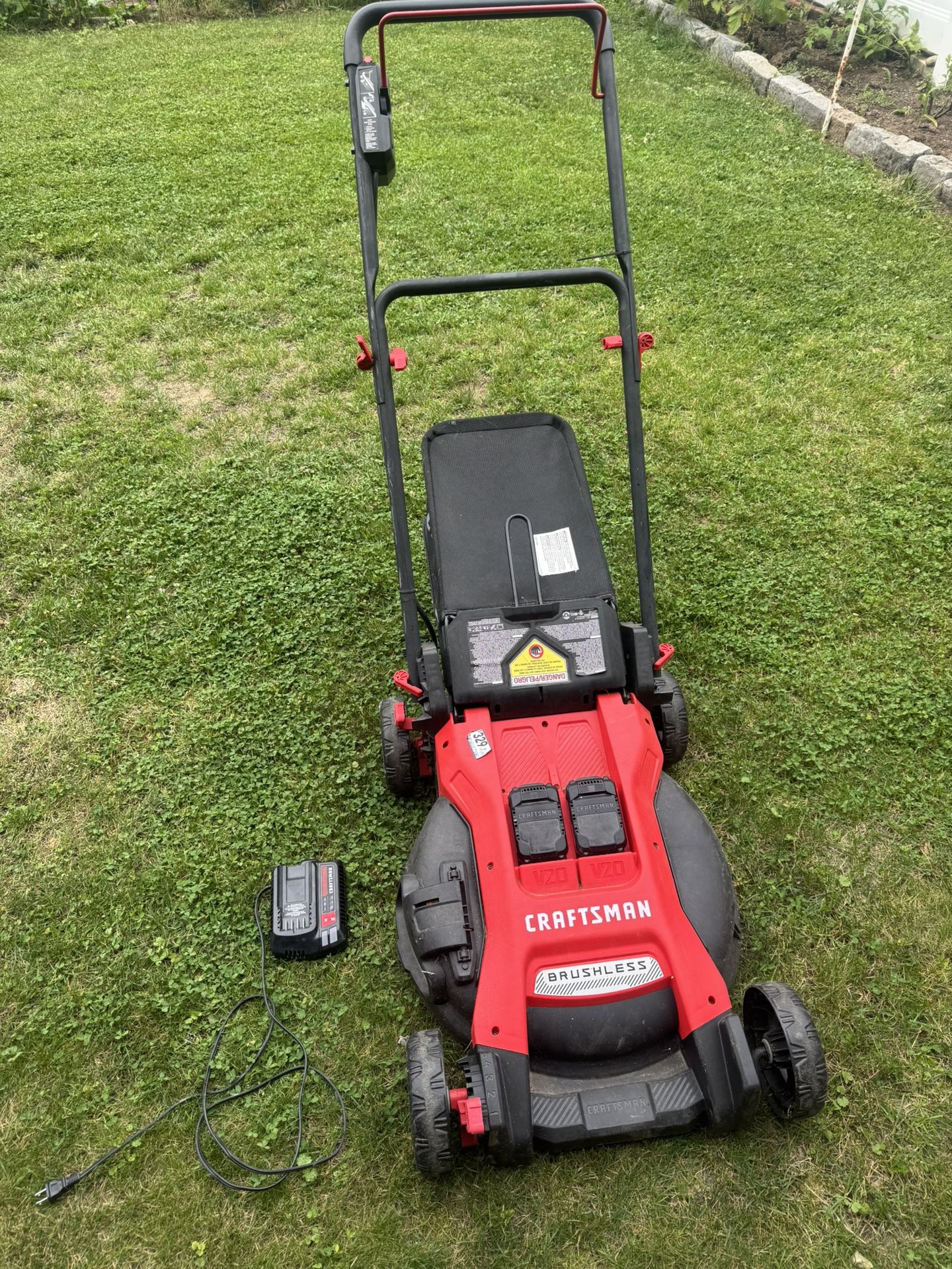 Battery Powered Craftsman Lawnmower