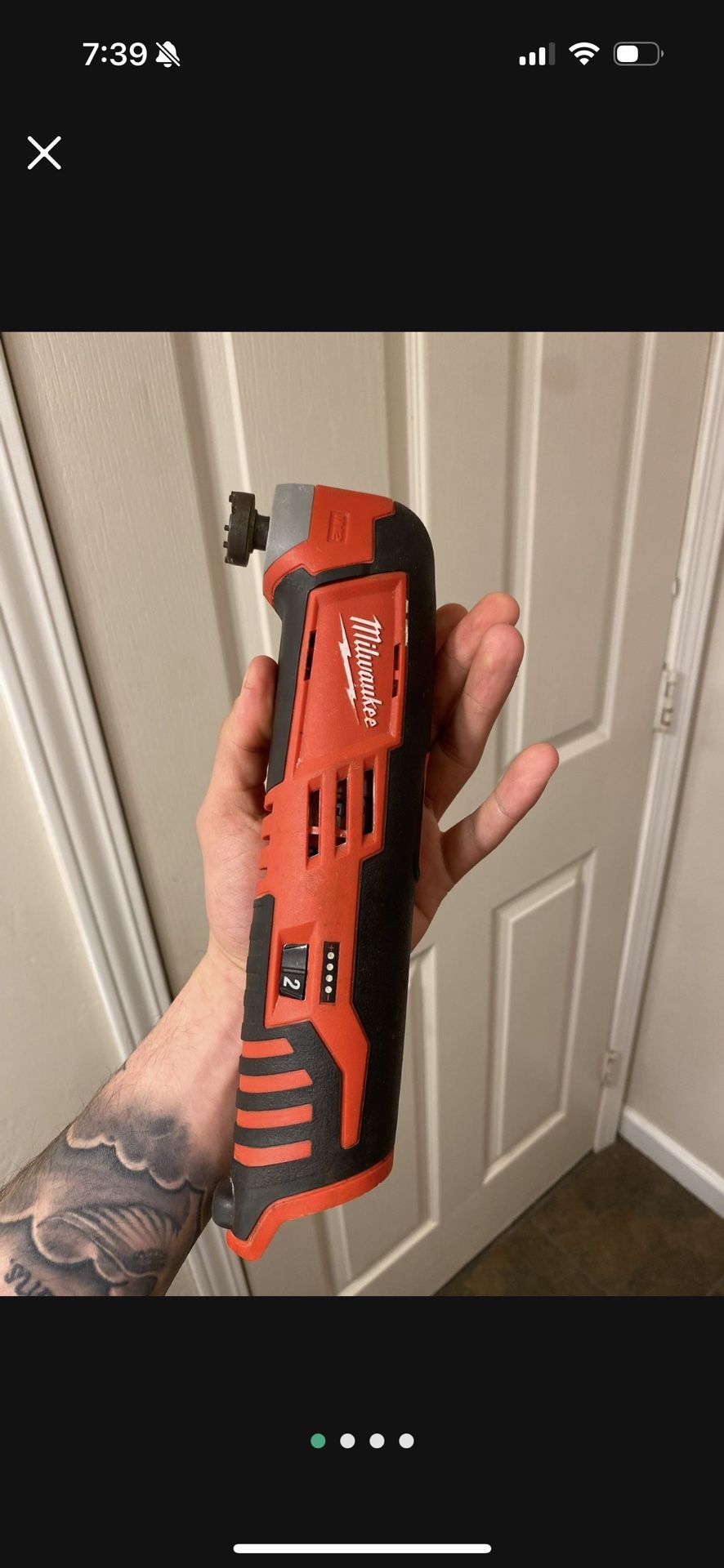 M12 Multi-Tool Battery not Included