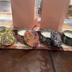 4 Soy candles 