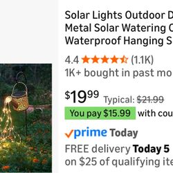 outdoor decor solar
