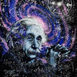 Einstein Theory 24in × 36in Wall Poster