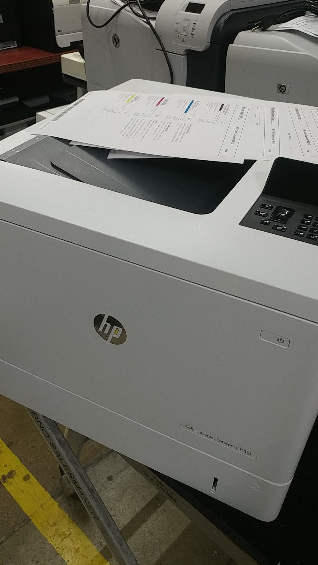 HP laser jet M533 color printer