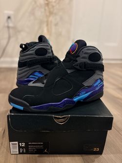 Air Jordan 8 Retro Aqua Size 12