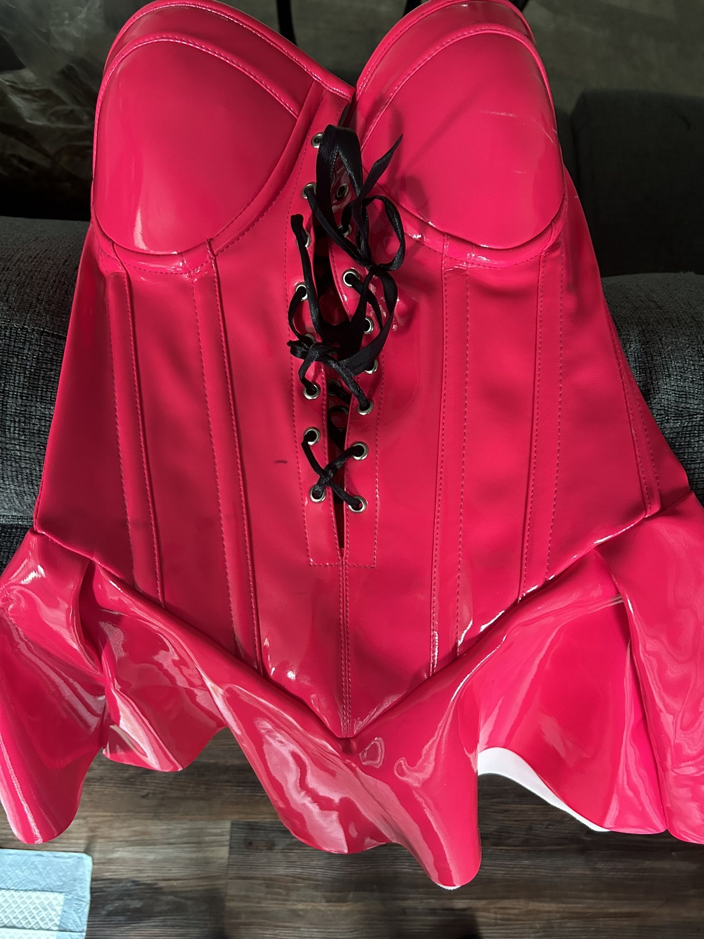 Pink Corseted Dress