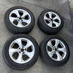 225 60 17 Set Of 4 Wheels And Tires 5x120