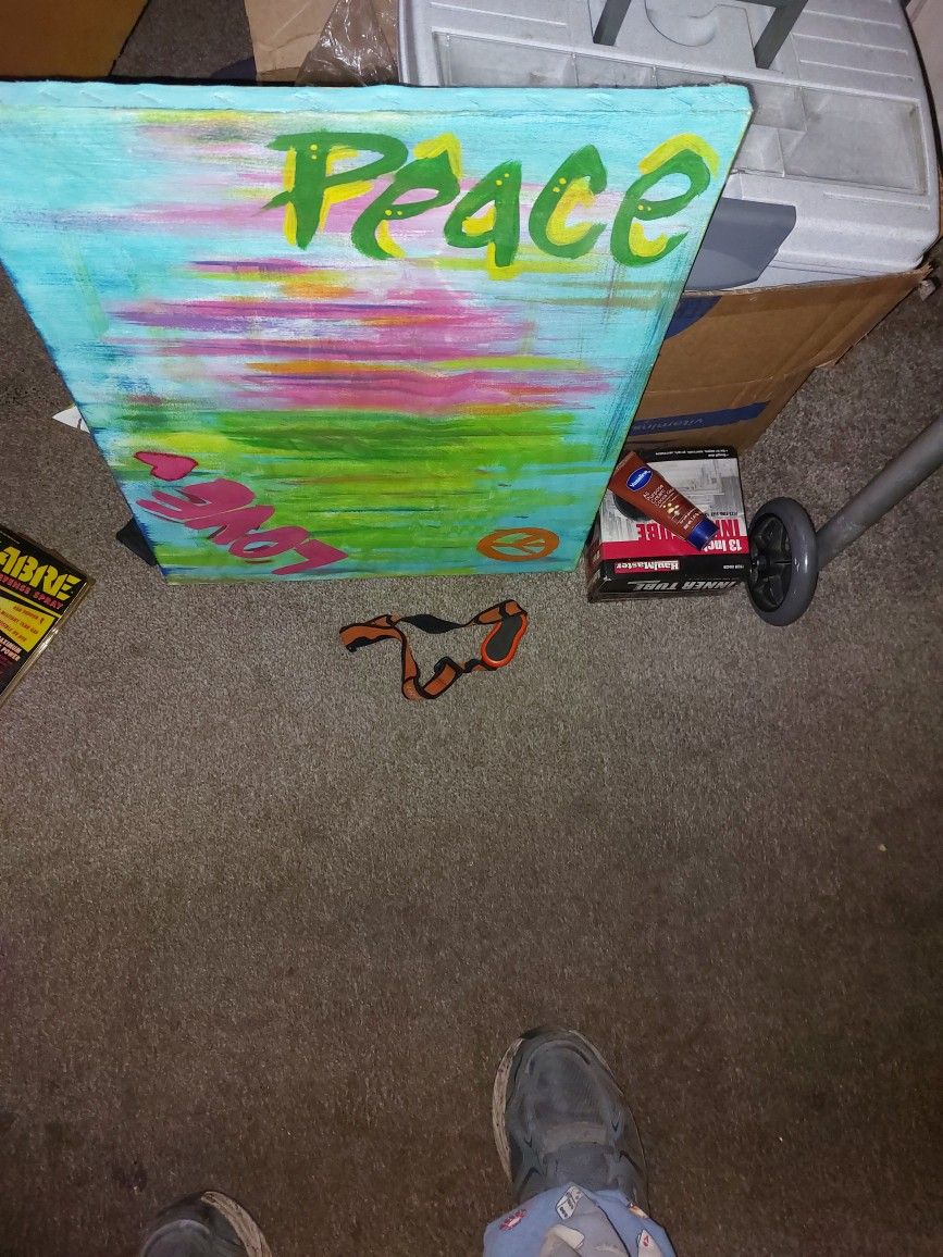 60's Flashback  Canvas Original Painting  🖼 