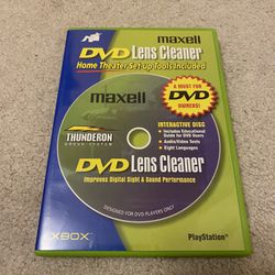 Maxwell DVD Lens Cleaner Never Been Used!!!!