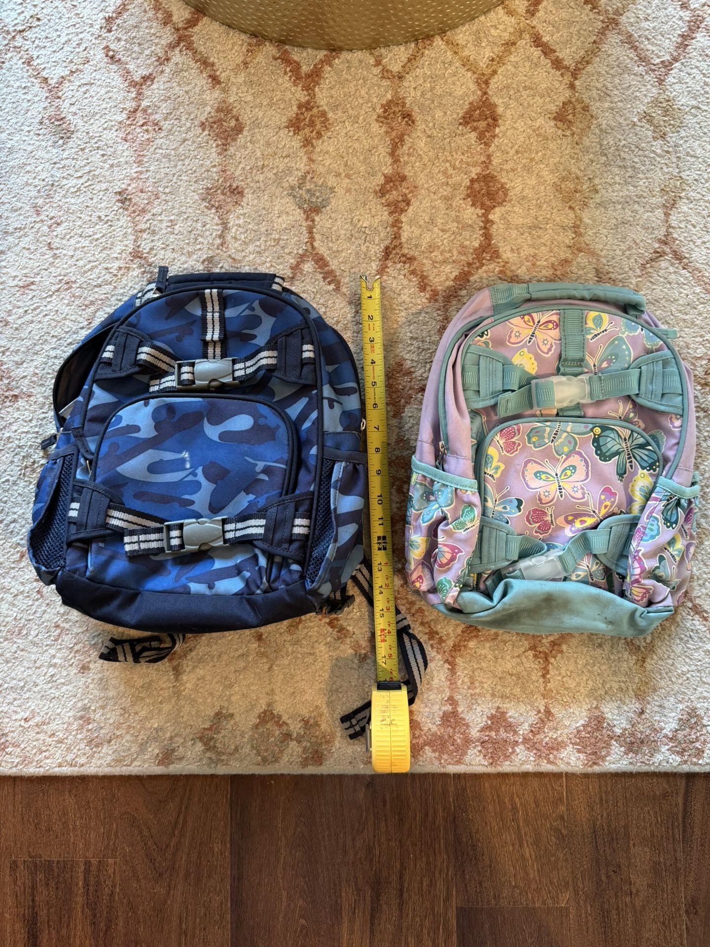 Two Kids Pottery Barn Backpacks