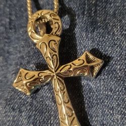 Men's Cross Necklace $8