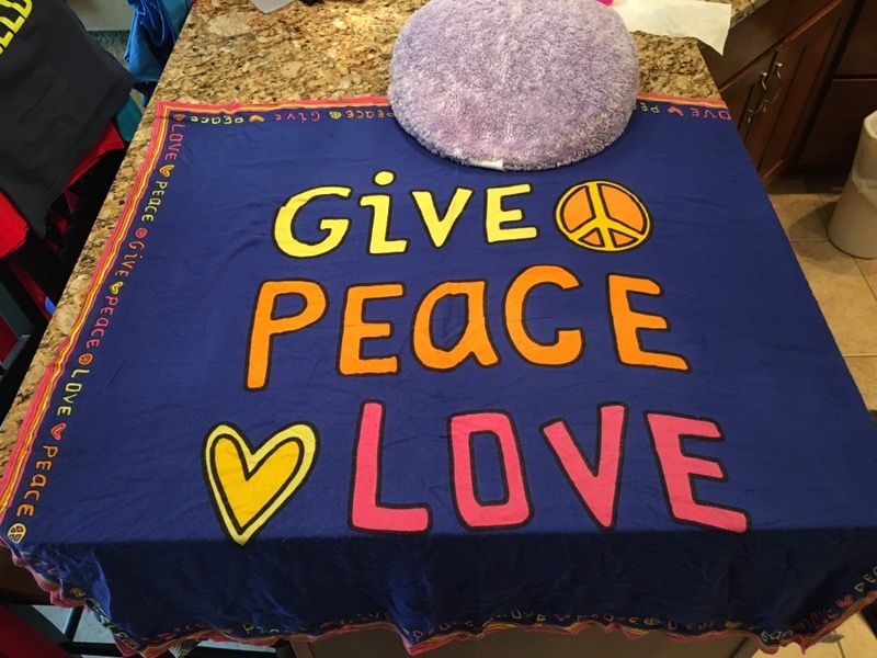 Old Navy lightweight blanket with Pillow.