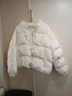 H&M White Puffer Jacket