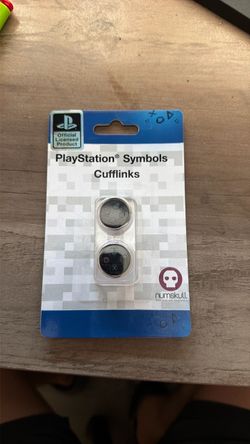 PlayStation symbols cufflinks