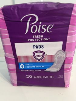 Poise Pads Moderate Regular