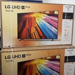 LG 75” UT8000 4K SMART TV