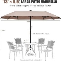13 Ft Patio Umbrella