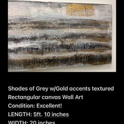 Grey Textures Wall Art
