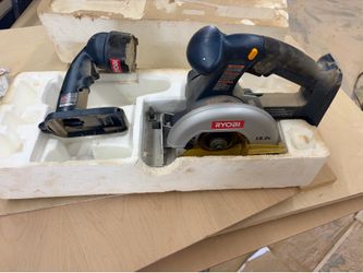 New Ryobi Circular Saw and Light