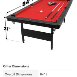 Go Sports Billards Pool Table 