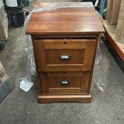 Wooden File Cabinet 