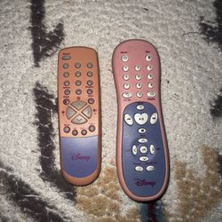 Disney CRT TV Remotes