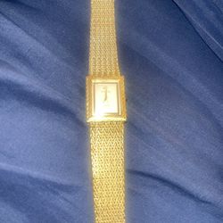 Watch Gold Tone Mens