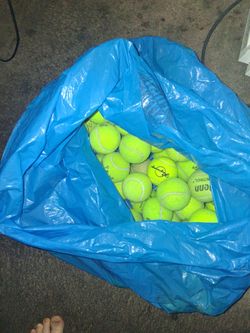 100 tennis balls for $20 for Dogs, Chairs, Etc.