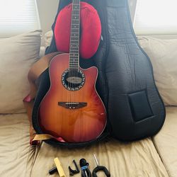 Ovation Guitar Barely Used