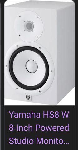 1 Yamaha HS8 Speaker STUDIO Monitor