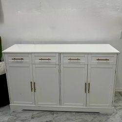 White Sideboard / Buffet Cabinet