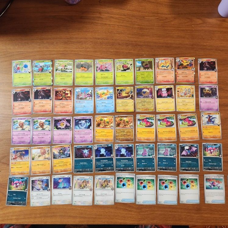 Pokemon Cards Destined Rivals SET(53 Cards Total)