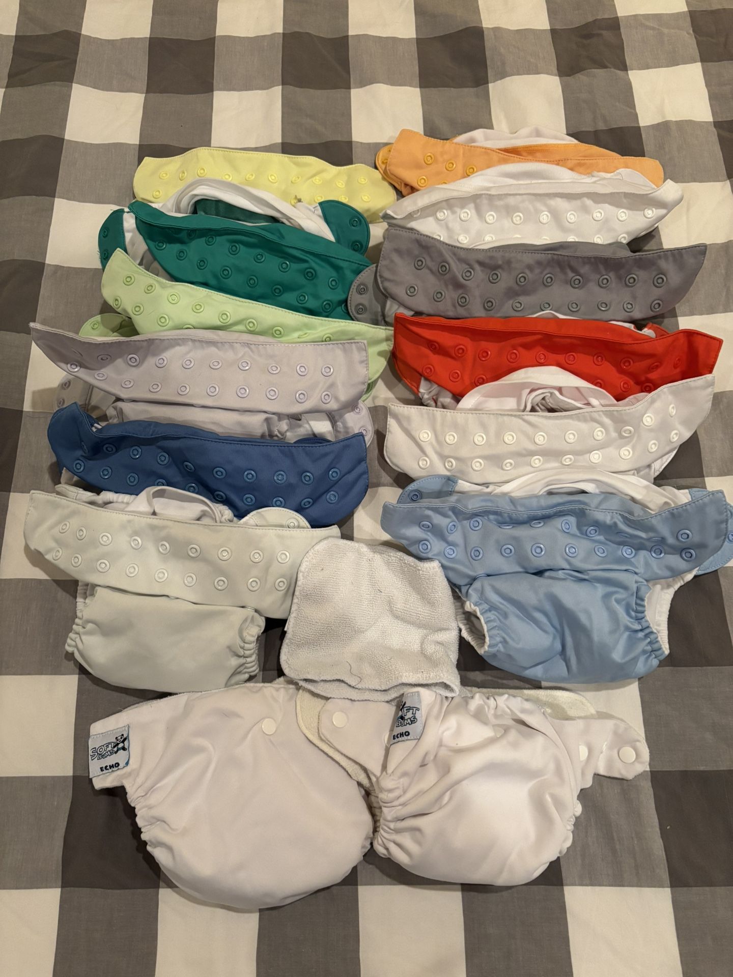 14 Cloth Diapers 
