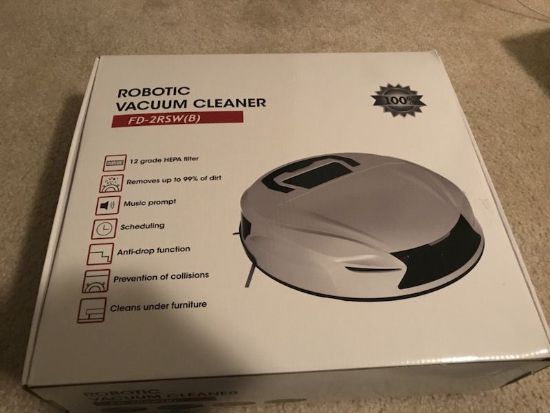 Robotic Vacuum Cleaner FD-2RSW(B)