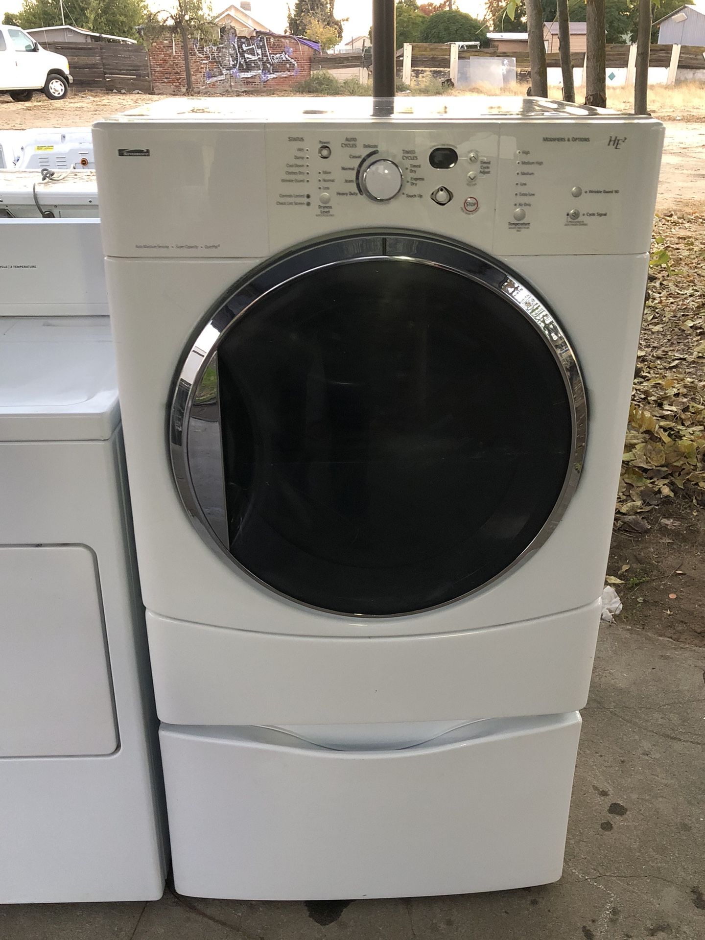 Kenmore Electric Dryer.....Secadora Eléctrica Kenmore