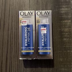 Olay Regenerist Hydrating Moisturizer W/Sunscreen 1.7 Fl Oz $25 Each