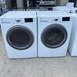 Beautiful Steam Kenmore Washer And Dryer Set , With Warranty 
