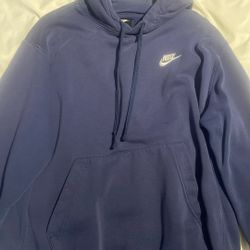 Nike navy medium size hoodie
