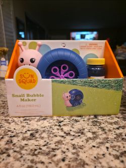 Sun Squad Snail Bubble Maker