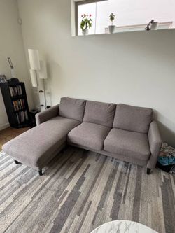 Chaise Sectional - Good Condition need gone ASAP