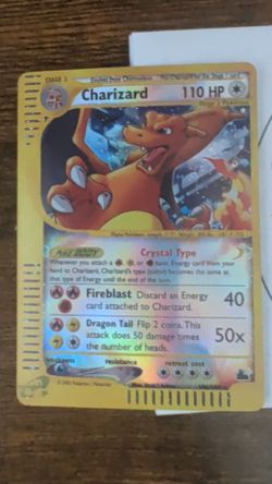 2003 Pokémon Skyridge Charizard Holo card