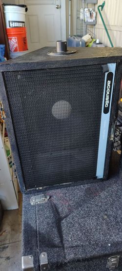 Acoustic Speaker Cabinet with Pole Mount